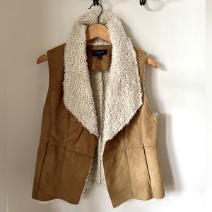 Womens Shearling Vest